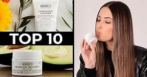 Top 10 Best Kiehl's products! | Review Ultra Facial Cleanser, Creme de Corps & more for dry skin