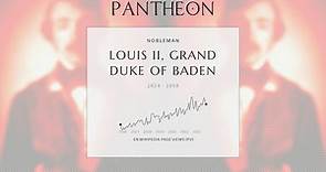 Louis II, Grand Duke of Baden Biography - Grand Duke of Baden from 1852 to 1858