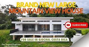 Brand New Home For Sale in Costa Rica, With Extensive Mountain Views