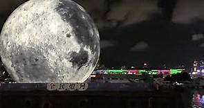 觀塘海濱巨型月球月亮，全民登月，中秋節打卡，15米巨型月亮🌝🌚🌖🌒 2021