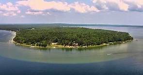 Burt Lake in the Michigan Inland Waterway