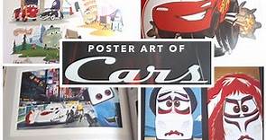 Disney Pixar Poster Art of Cars Book - Full Look Through & Review