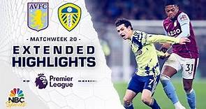 Aston Villa v. Leeds United | PREMIER LEAGUE HIGHLIGHTS | 1/13/2023 | NBC Sports