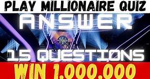 🏆 Unleash Your Knowledge with the Who Wants to Be a Millionaire Trivia Quiz!