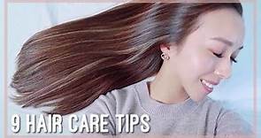 頭髮護理 9 Hair Care Tips | 手法很重要! 改善髮質方法, 愛用產品推薦 ♥ HelloItsMi