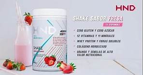 Como preparar el SHAKE DE FRESA HND