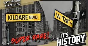 Finding Chicago’s LAST Yellow Street Signs | The Story of American Road Signage - IT'S HISTORY