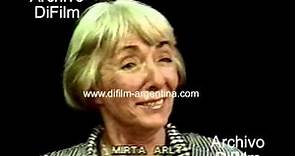 DiFilm - Entrevista a Mirta Arlt (1996)