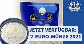 2-Euro-Münze 2021 „Sachsen-Anhalt“ endlich da | Jetzt bei MDM