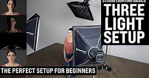 Studio Lighting For Beginners - The Three Light Setup | Mark Wallace