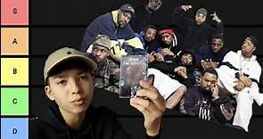 Wu Tang Clan Member Tier List (All 10 Members RANKED!!!)