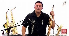 Clases de saxofón - Tipos de saxofones