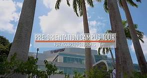 Pre-Orientation Campus Tour