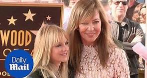 Anna Faris lends in to support on-screen mother Allison Janney - Daily Mail