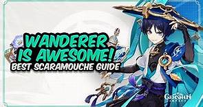 COMPLETE WANDERER GUIDE! Best Scaramouche Build - Artifacts, Weapons & Showcase | Genshin Impact