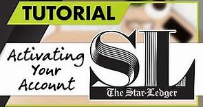 The Star-Ledger Activation Tutorial