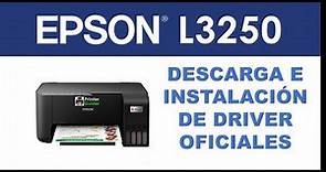 Descargar drivers impresora Epson L3250 sin CDs || 2023