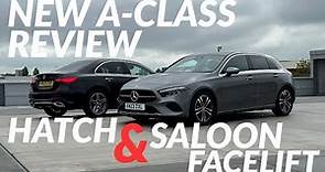 2023 A-Class facelift review | New Mercedes-Benz A-Class hatchback and saloon test drive
