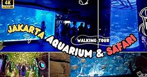 JAKARTA AQUARIUM & SAFARI at NEO SOHO MALL ~ Aquarium Indoor Terbesar di Indonesia ~ Walking Tour 4K