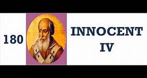 Popes of the Catholic Church - 180.Innocent IV #popesofthecatholicchurch #popeInnocentIV