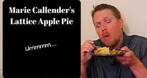 Marie Callender's Lattice Apple Pie - DESSERT REVIEW