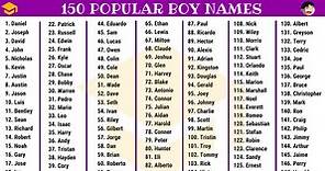 500  Cool Boy Names from A-Z | Popular Baby Boy Names with Meanings • 7ESL