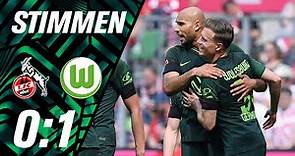 "Fight gut angenommen!" | Stimmen | 1. FC Köln - VfL Wolfsburg 0:1