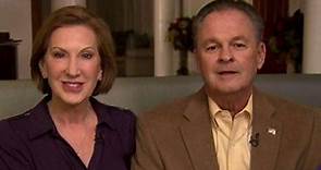 Carly Fiorina, husband ring in election year 2016