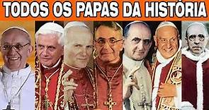 TODOS os Papas da Igreja Católica: São Pedro - Francisco