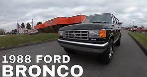 1988 Ford Bronco For Sale