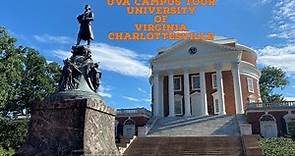 College Outdoor Campus Tour: UVA (University of Virginia) with Bonus Tour of the Rotunda
