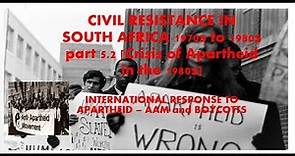 grade 12 - CIVIL RESISTANCE IN SOUTH AFRICA 1970s to 1980s [part 5.2]