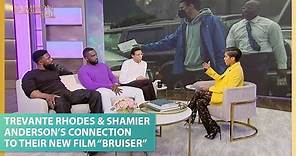 Trevante Rhodes & Shamier Anderson’s Real-Life Connection to Their New Film “Bruiser”