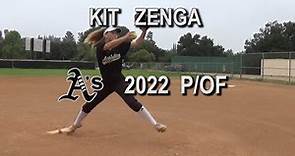 2022 Kit Zenga Pitcher and Outfield Softball Skills Video