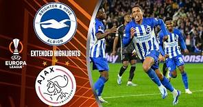 Brighton vs. Ajax: Extended Highlights | UEL Group Stage MD 3 | CBS Sports Golazo