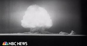 Sunday marks 78 years since scientists first tested nuclear bomb