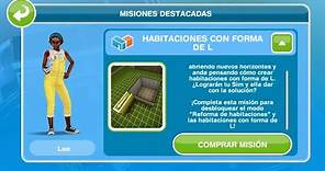 Habitaciones con forma de L||Misión destacada||The Sims FreePlay 💕
