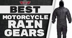 Best Motorcycle Rain Gears 🌧️: Top Options Reviewed | Speedy Moto