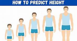 How To Predict Height || How Tall Will You Be When You Grow Up?
