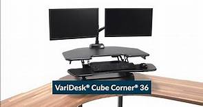 VariDesk® Cube Corner 36