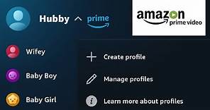 How to create and manage profiles in Amazon Prime