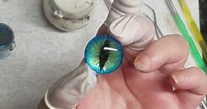 How To Paint a Dragon Eye | Easiest Eye Painting Technique EVER