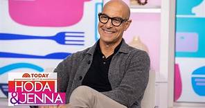 Stanley Tucci talks wife Felicity, Harry Styles, cookware line