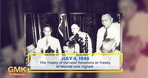 The Treaty of General Relations or Treaty of Manila Was Signed | Today in History