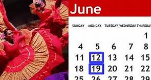 Calendario de festivos en Colombia: días feriados del mes de junio 2023