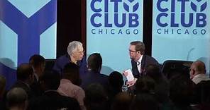 President Toni Preckwinkle at City Club of Chicago