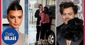 Harry Styles passionately kisses Emily Ratajkowski in Tokyo streets | Exclusive