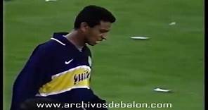 El espectacular debut de Solano en Boca junto a Diego Maradona