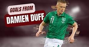 A few career goals from Damien Duff