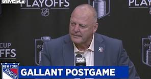 Gerard Gallant on Game 1 win over Tampa Bay | New York Rangers